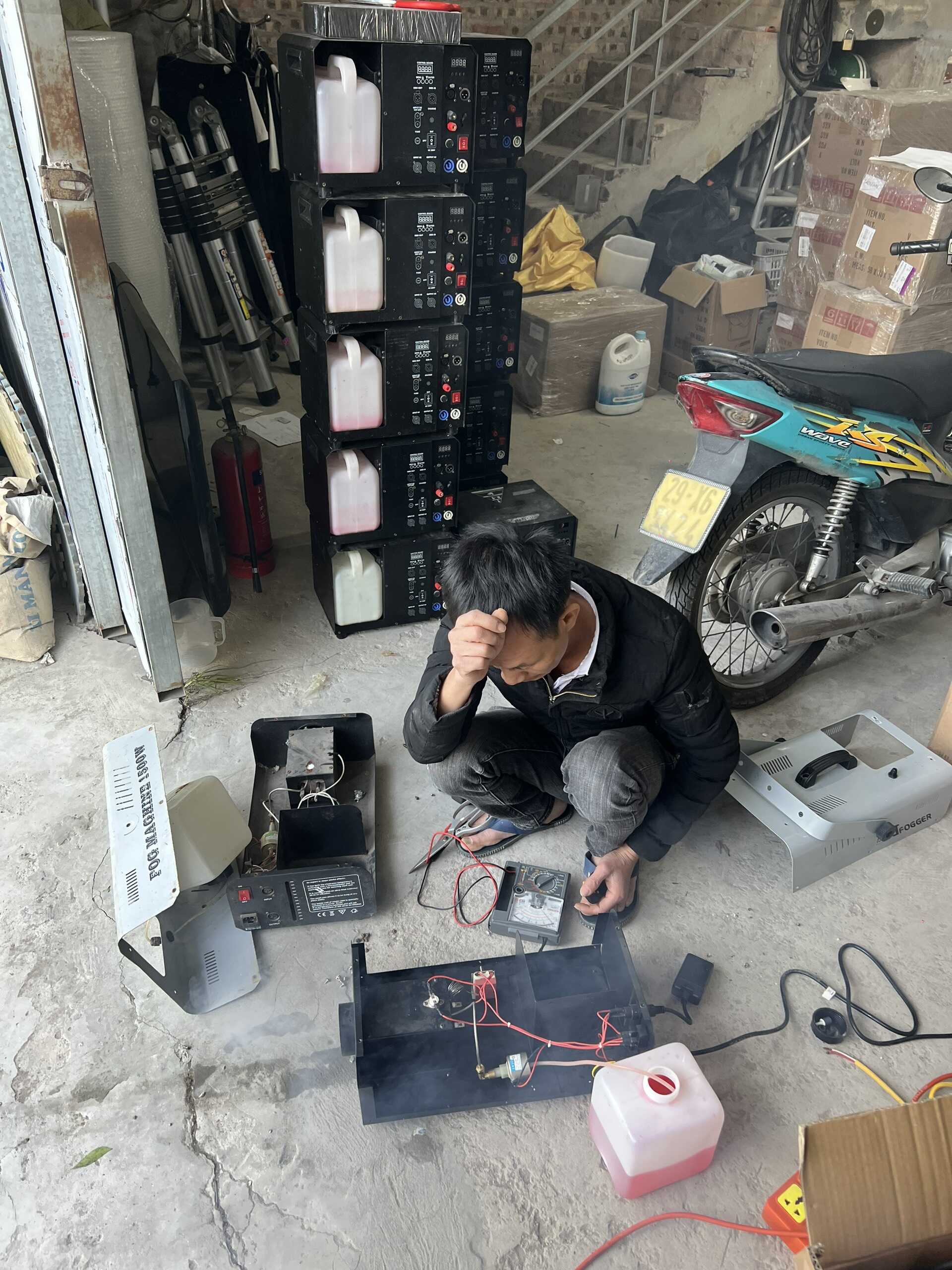 Sửa chữa máy tạo khói sân khấu giá rẻ