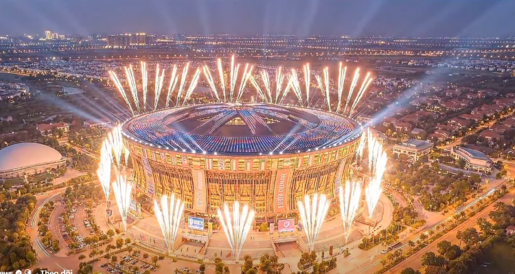 Công Nghệ Đèn Beam DAGE IP66 Cho Sân Vận Động Olympic 135.000 Chỗ Hà Nội