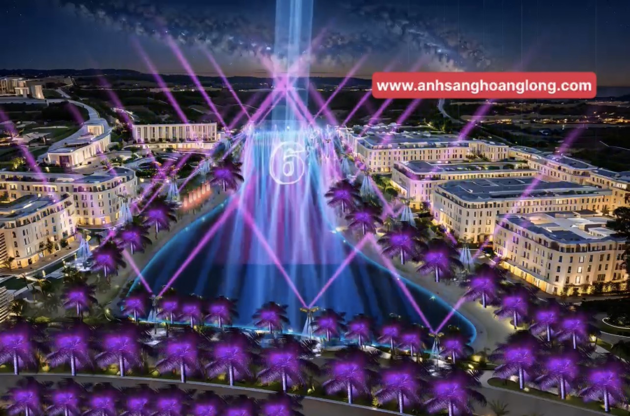 Thi Công Hệ Thống Đèn Sân Khấu Chống Nước Tại Khu Du Lịch Đồi Rồng Hải Phòng