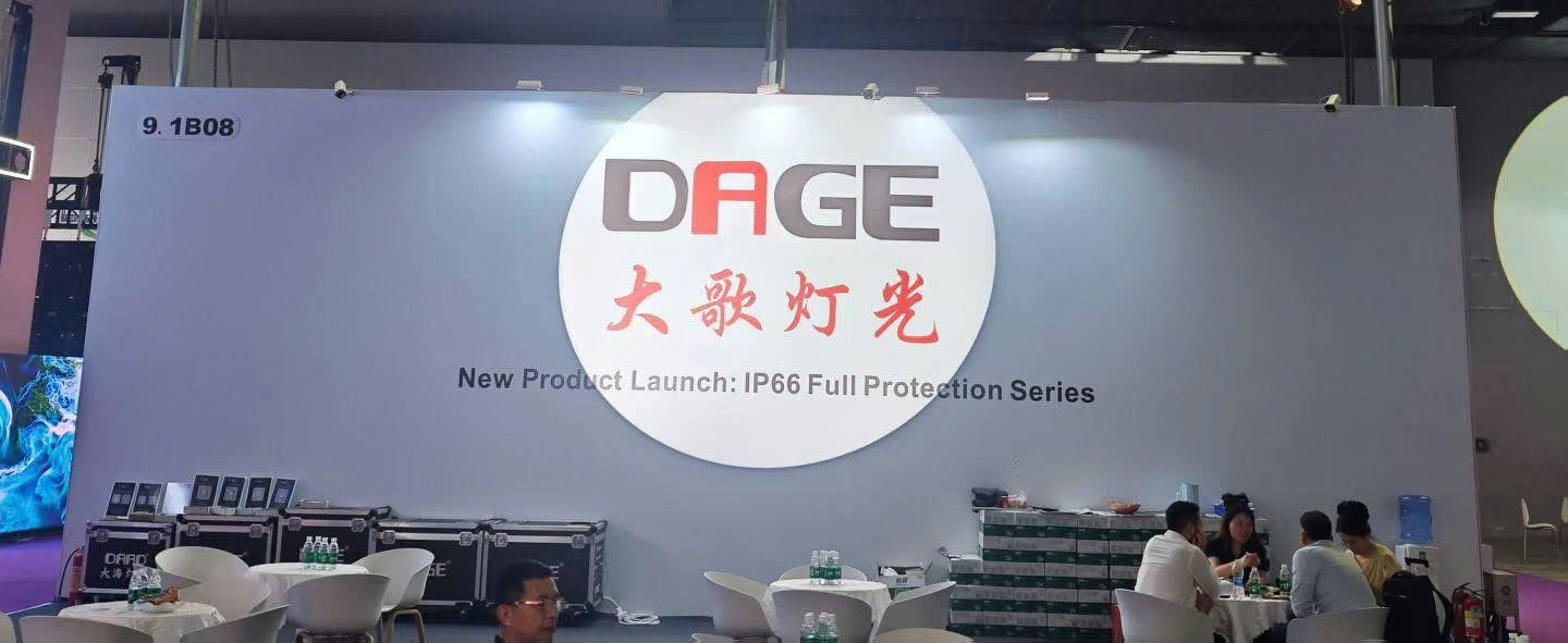 Khám Phá Đèn Sân Khấu Mới Nhất Tại Gian Hàng DAGE – Prolight + Sound 2026