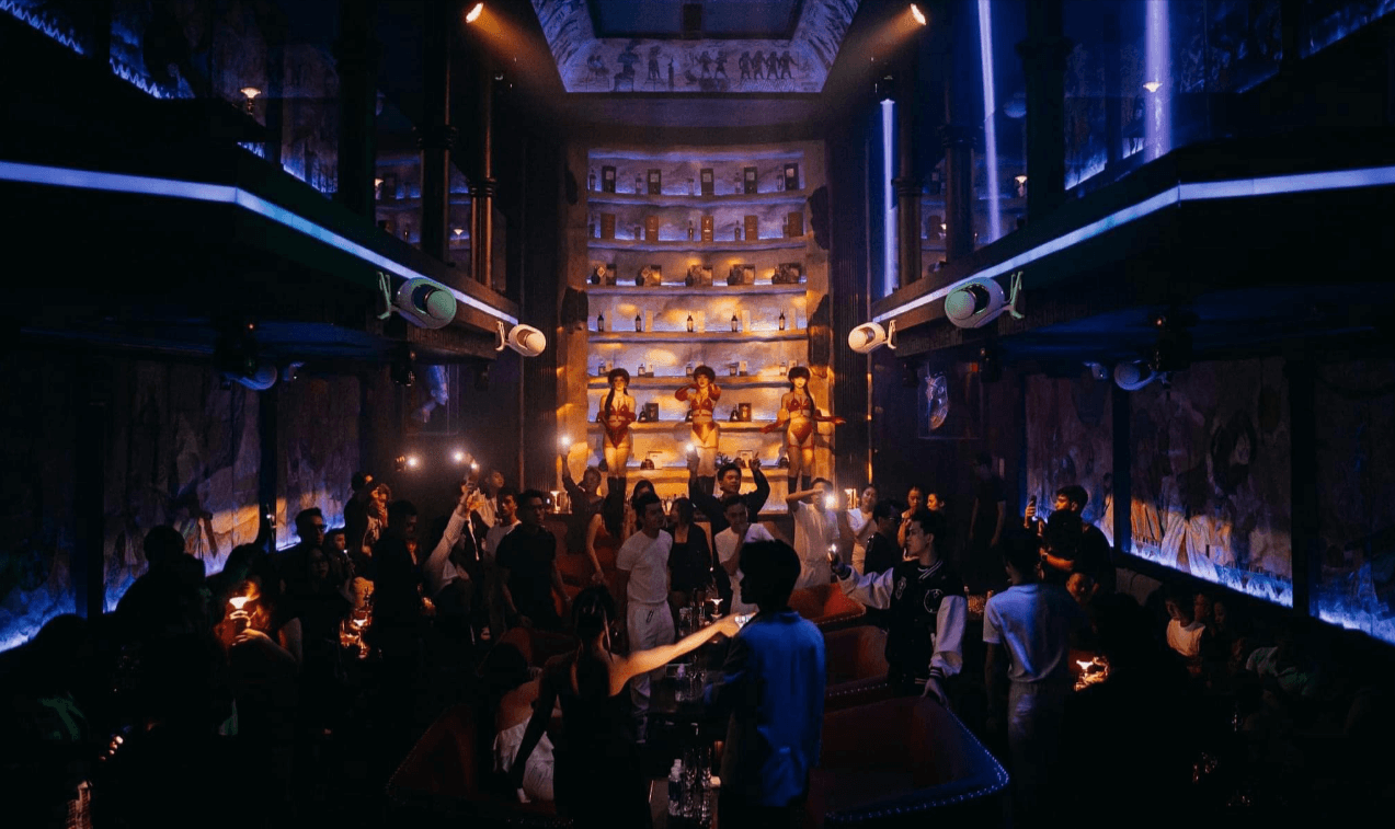 đèn laser cho pub lounge