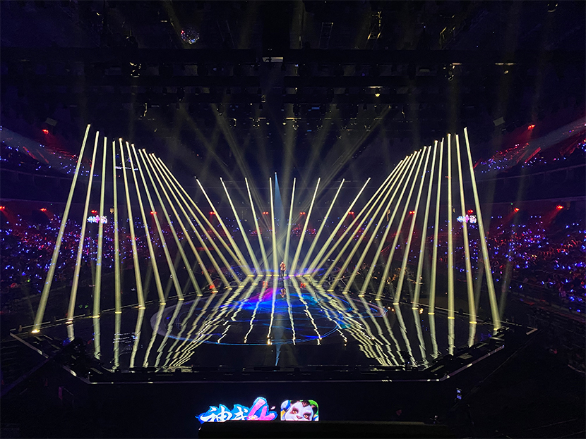 DAGE Lighting tổ chức ánh sáng tại buổi hòa nhạc đêm giao thừa năm 2020 của Đài truyền hình Chiết Giang