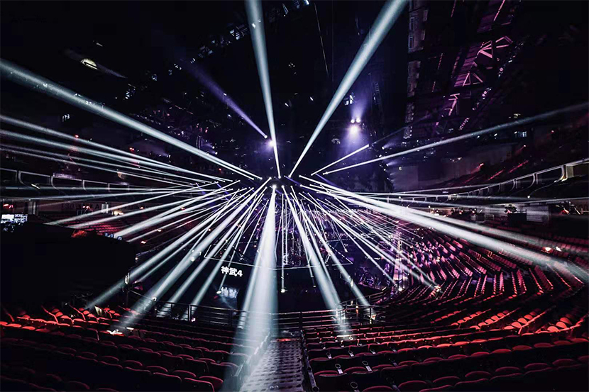 DAGE Lighting tổ chức ánh sáng tại buổi hòa nhạc đêm giao thừa năm 2020 của Đài truyền hình Chiết Giang