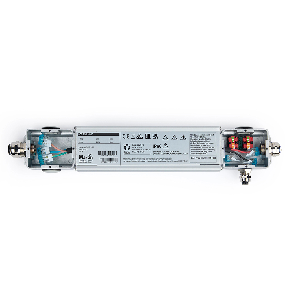 Bộ nguồn trong nhà/ngoài trời dành cho đèn LED Martin Creative DCE PSU 240 IP