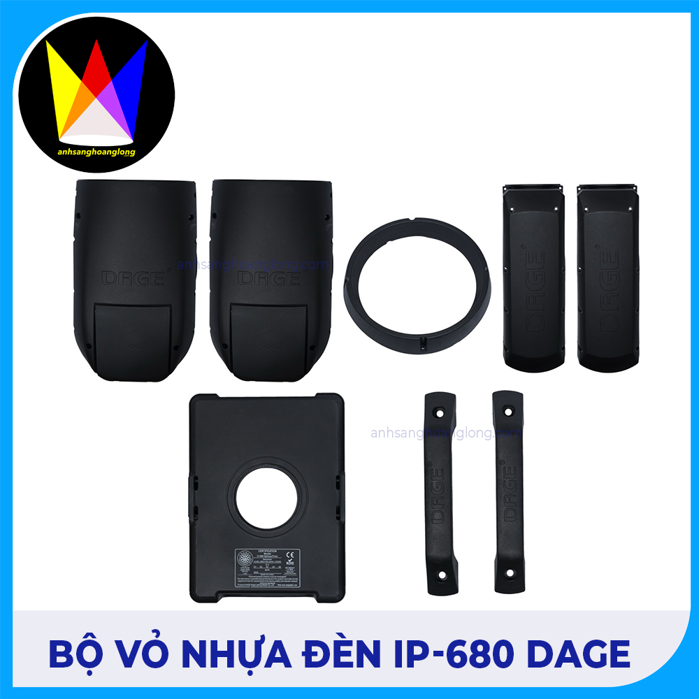 Bộ Vỏ Nhựa Đèn IP-680 DAGE