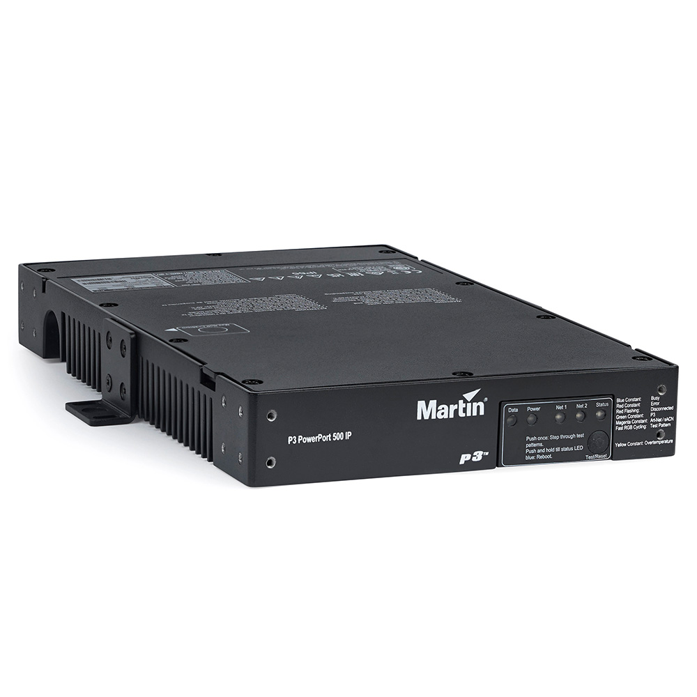 Bộ nguồn và dữ liệu trong nhà/ngoài trời dành cho đèn LED Martin Creative IP P3 PowerPort 500