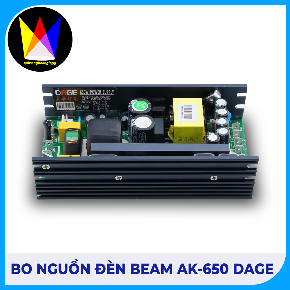 Bo Nguồn Đèn Beam AK-650 DAGE
