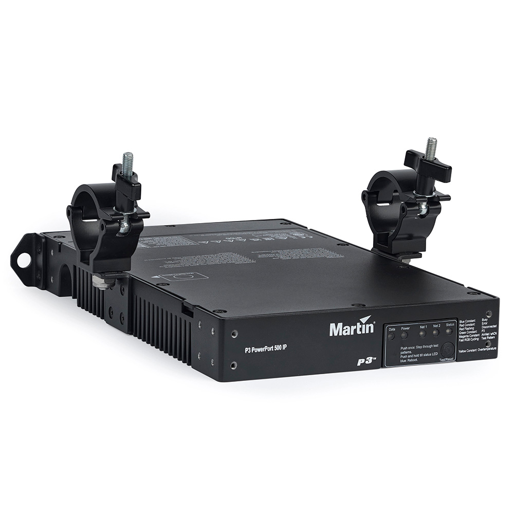 Bộ nguồn và dữ liệu trong nhà/ngoài trời dành cho đèn LED Martin Creative IP P3 PowerPort 500