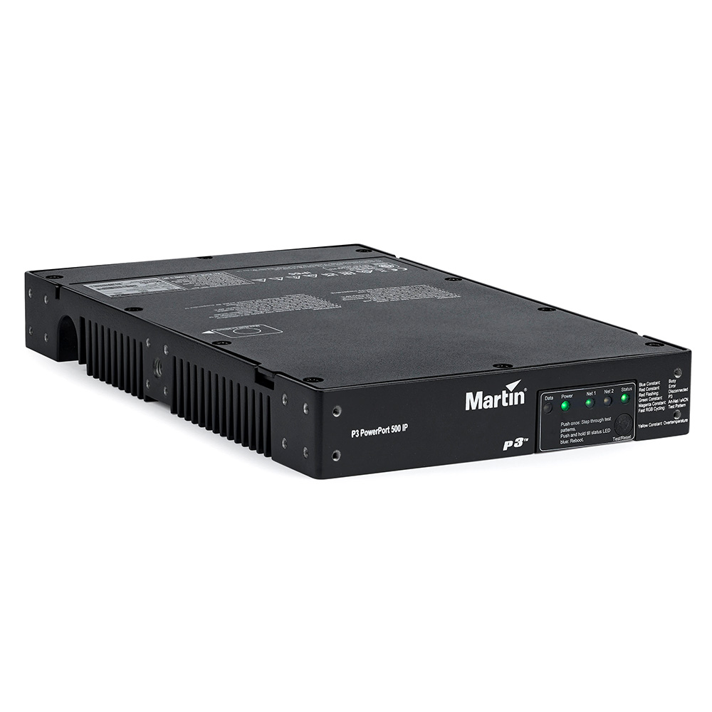 Bộ nguồn và dữ liệu trong nhà/ngoài trời dành cho đèn LED Martin Creative IP P3 PowerPort 500