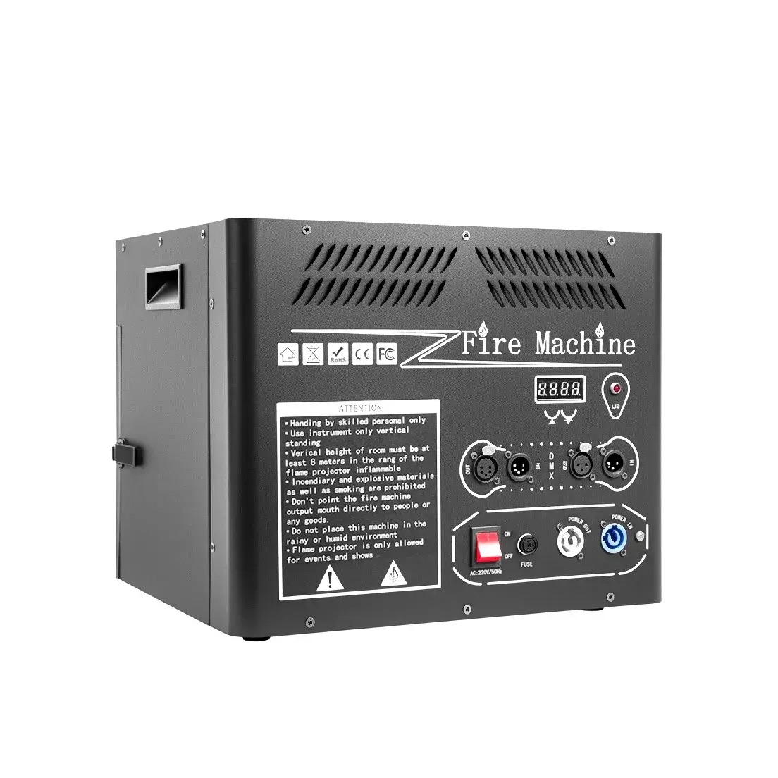 Máy Phun Lửa 4 Nòng Dùng Bình Gas Nhỏ H-E04 Moka