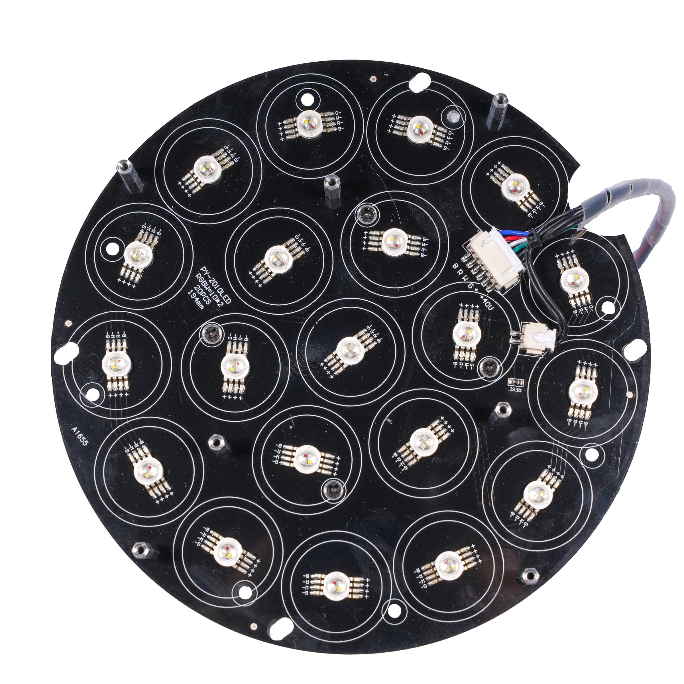 Bộ Lúp Bóng Đèn LED 20x10W RGBW 4in1 | M Lighting