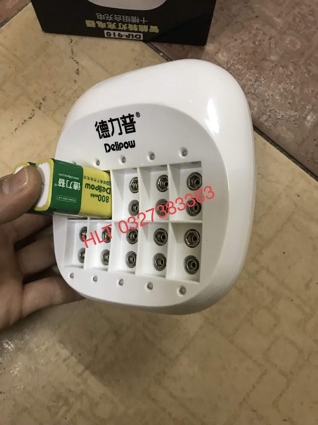 Đốc Sạc Pin 9v