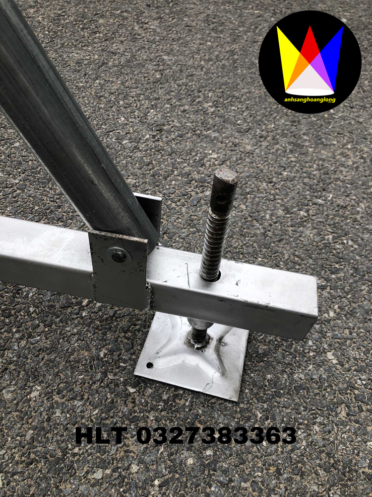 Bộ Chân Đế Bắt Truss Nhôm Tiếp Diện 400x400