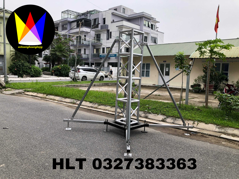 Bộ Chân Đế Bắt Truss Nhôm Tiếp Diện 400x400