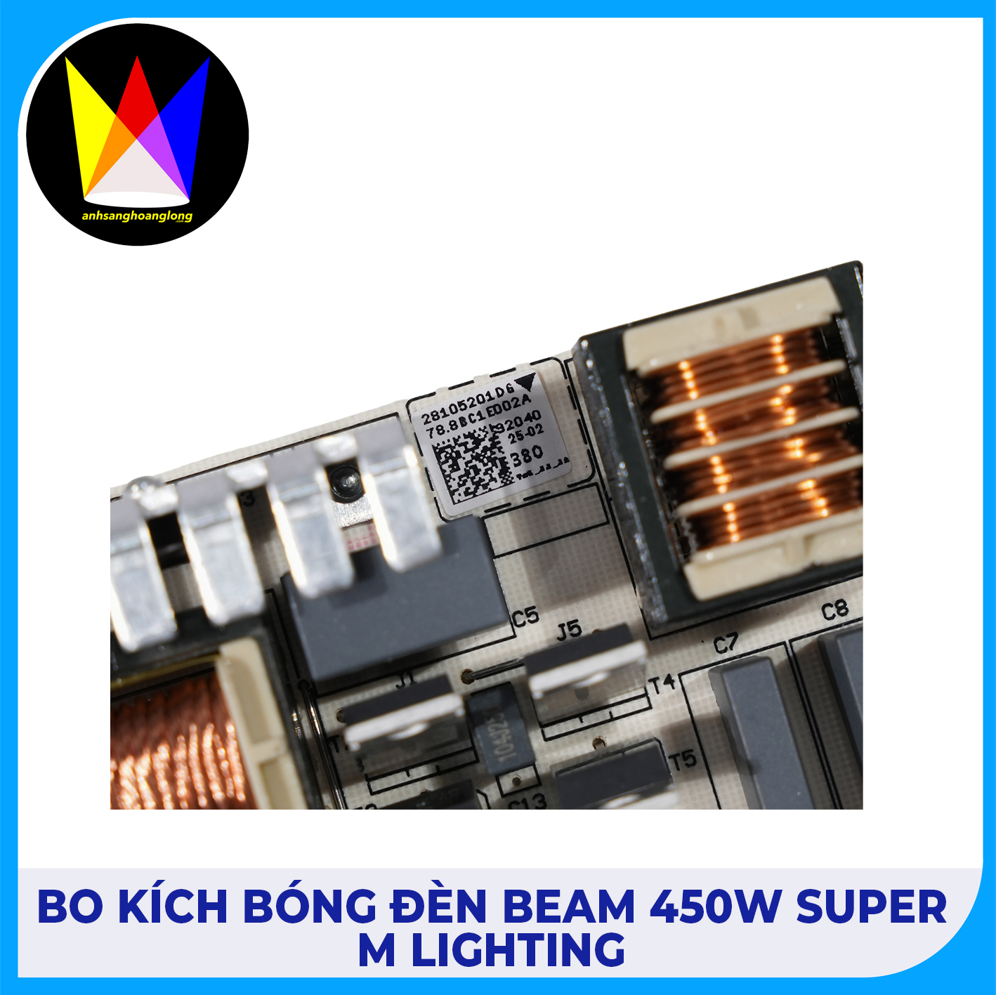 Bo Kích Bóng Đèn Beam 450w Super - M Lighting
