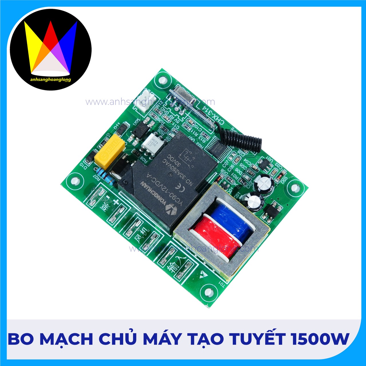 Bộ Mạch Chủ Máy Tạo Tuyết 1500W – Phụ Kiện Thay Thế Chính Hãng