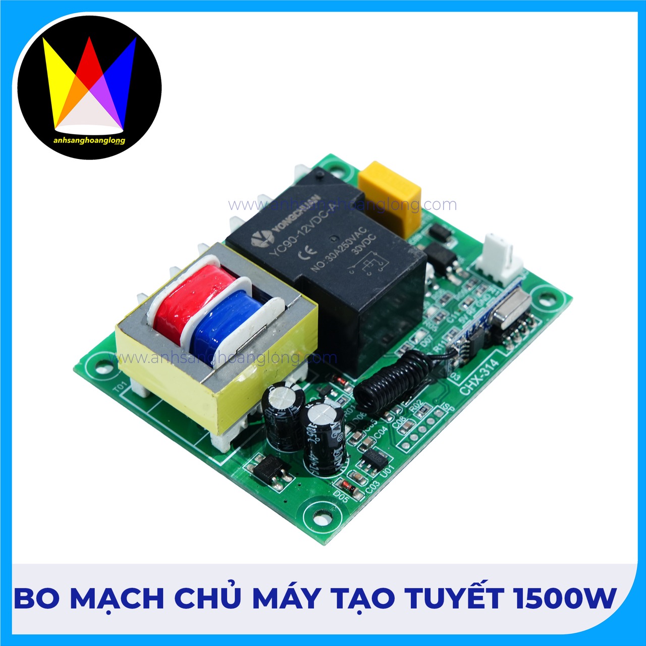 Bộ Mạch Chủ Máy Tạo Tuyết 1500W – Phụ Kiện Thay Thế Chính Hãng
