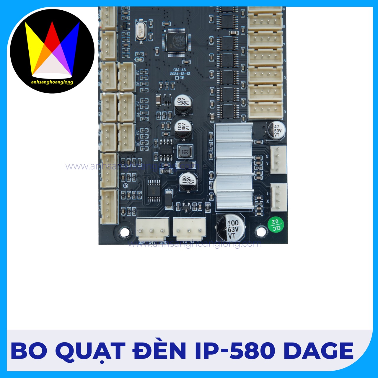 Bo Quạt Đèn IP-580 DAGE – Phụ Kiện Thay Thế Chính Hãng