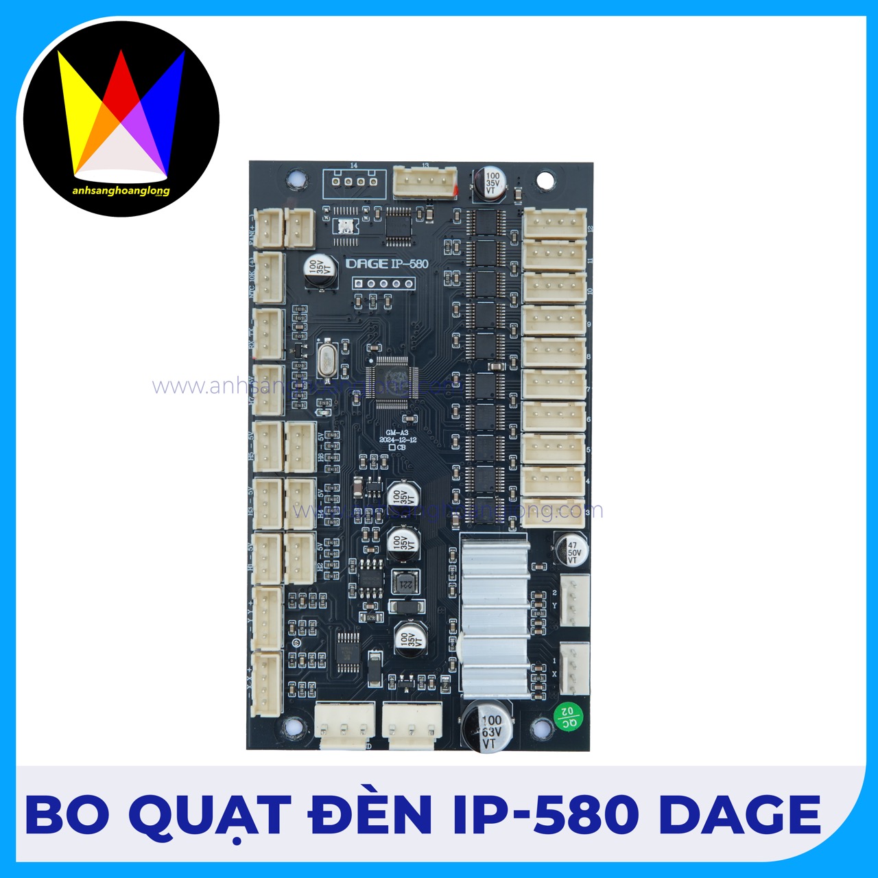 Bo Quạt Đèn IP-580 DAGE – Phụ Kiện Thay Thế Chính Hãng
