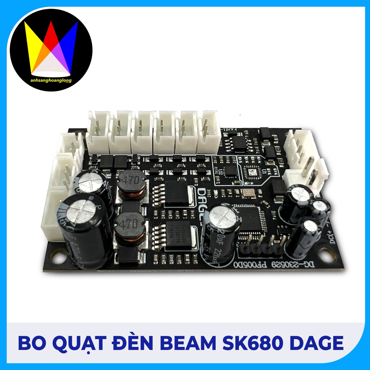 Bo Quạt Đèn Beam SK-680 DAGE