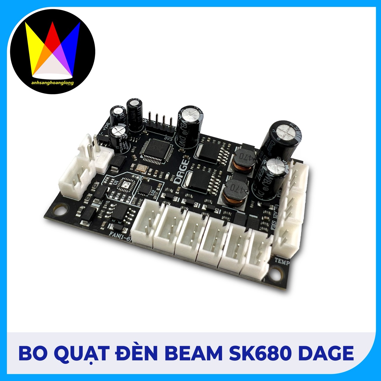 Bo Quạt Đèn Beam SK-680 DAGE