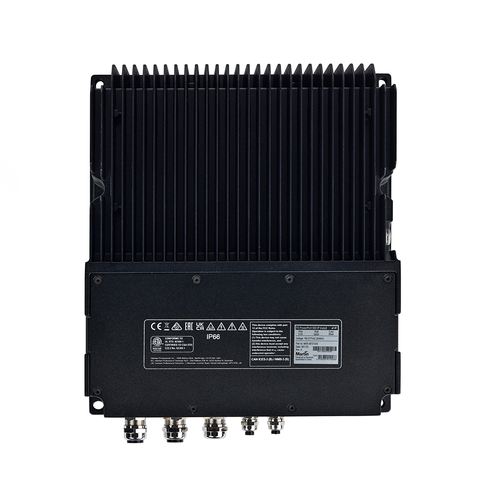 Bộ nguồn và dữ liệu trong nhà/ngoài trời dành cho đèn LED Martin Creative P3 PowerPort 500 IP Install