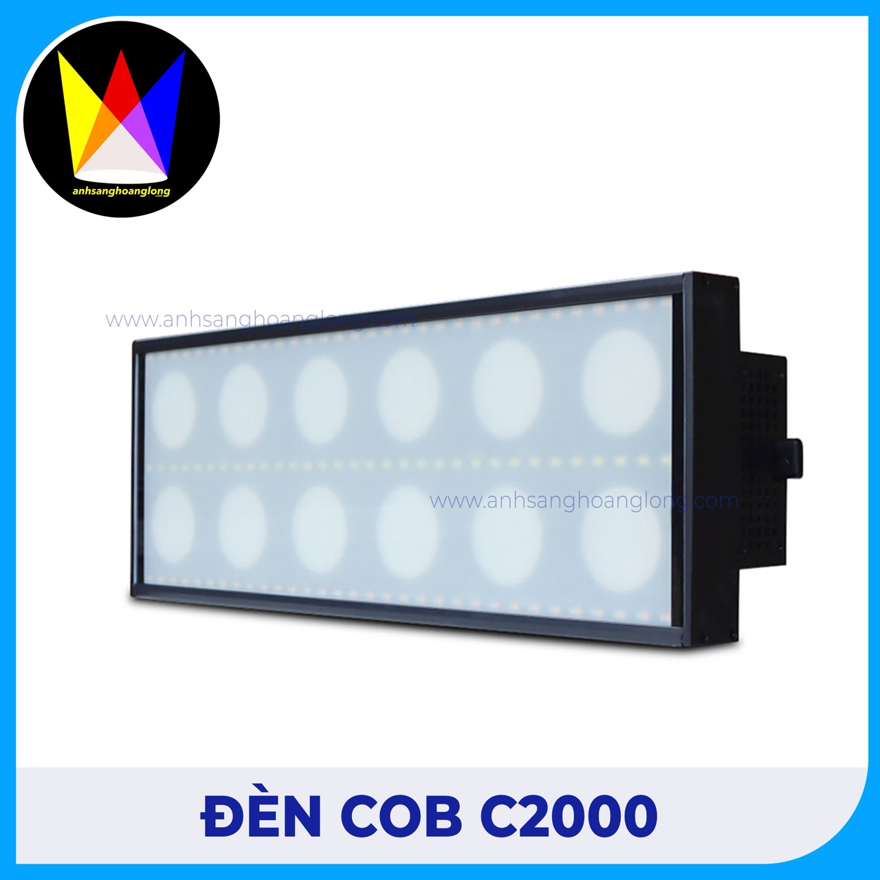 Đèn COB C2000 – Hiệu Ứng Mạnh Mẽ, Công Suất Khủng | DAGE Lighting