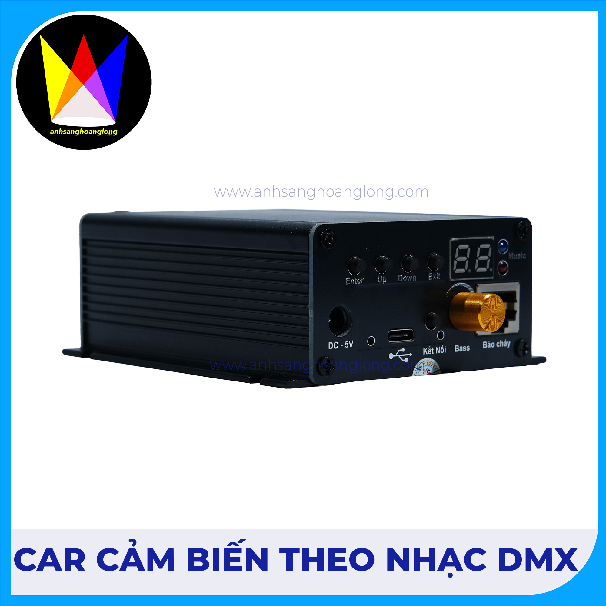 Car DMX Cảm Biến Theo Nhạc