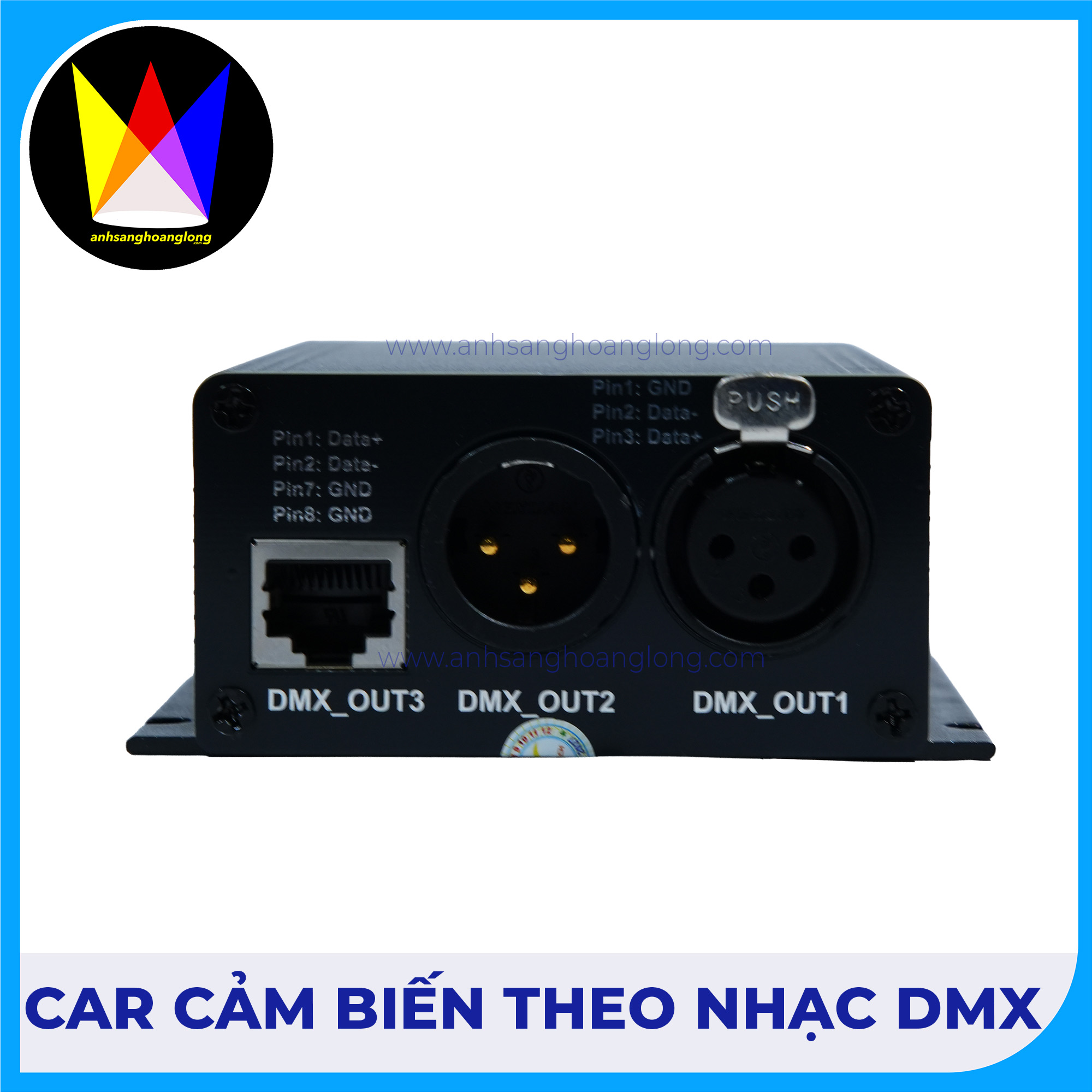 Car DMX Cảm Biến Theo Nhạc