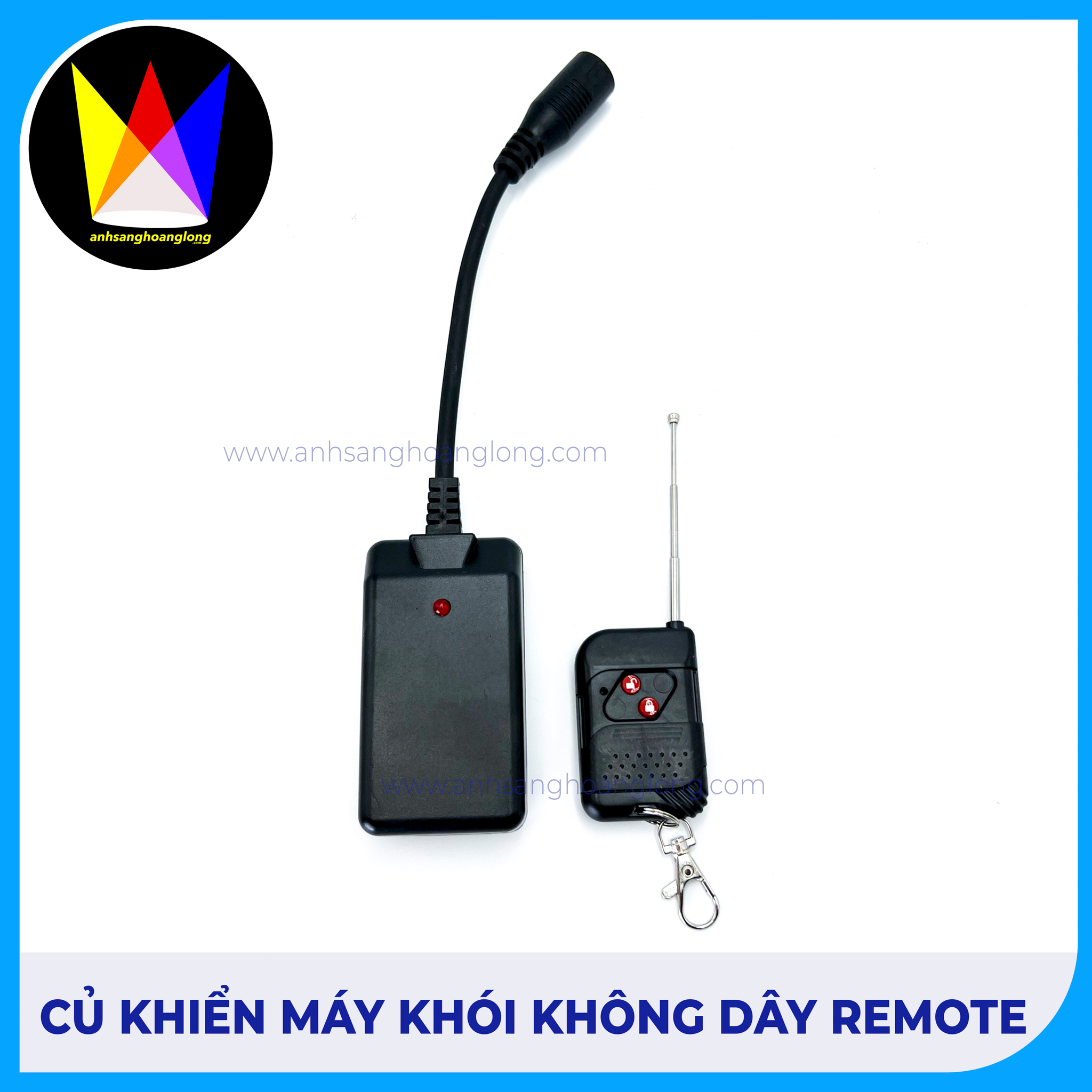 Củ Khiển Máy Khói Không Dây Remote – Phụ Kiện Điều Khiển Từ Xa Cho Máy Phun Khói