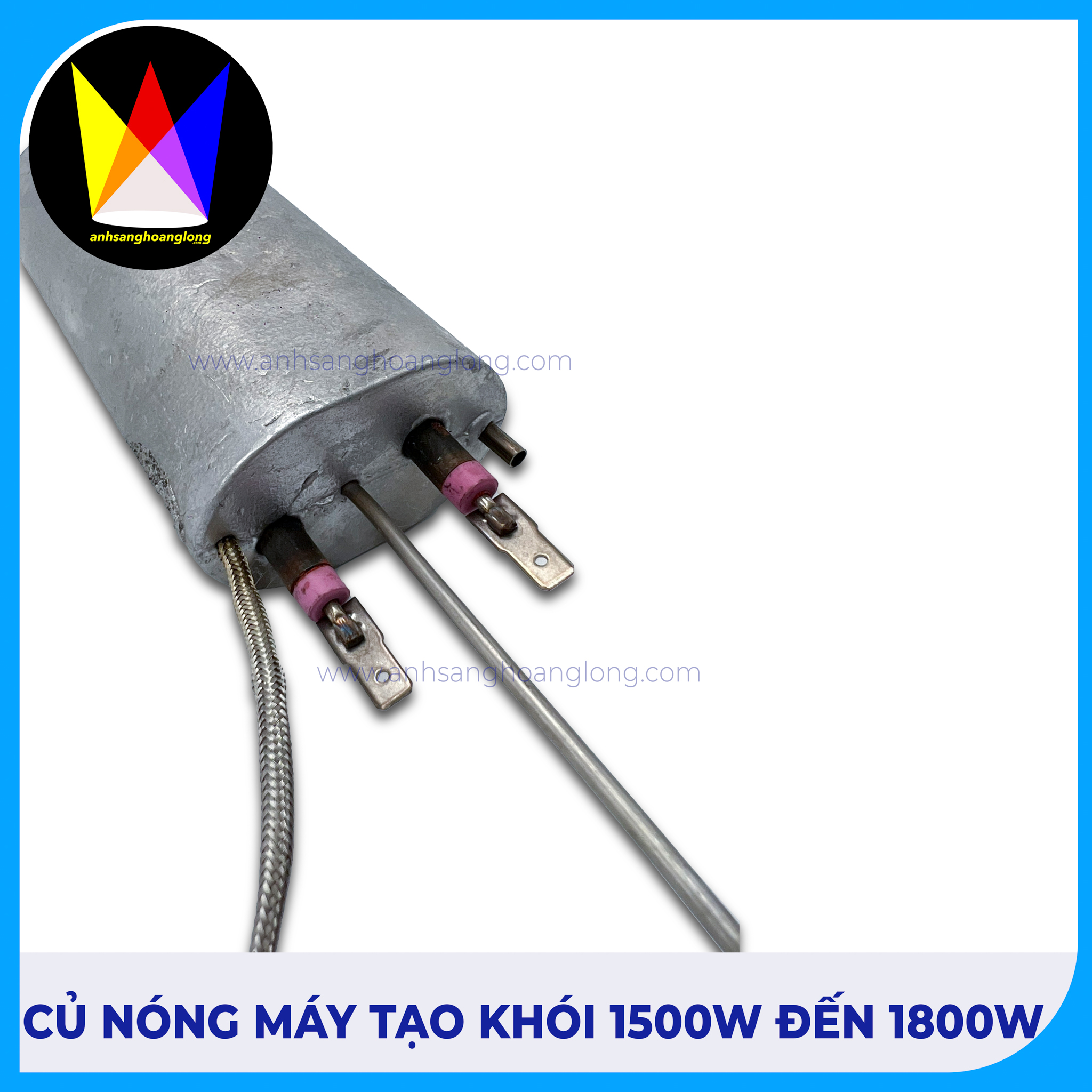 Củ Nóng 1500W đến 1800W – Phụ Kiện Thay Thế Cho Máy Phun Khói Sân Khấu
