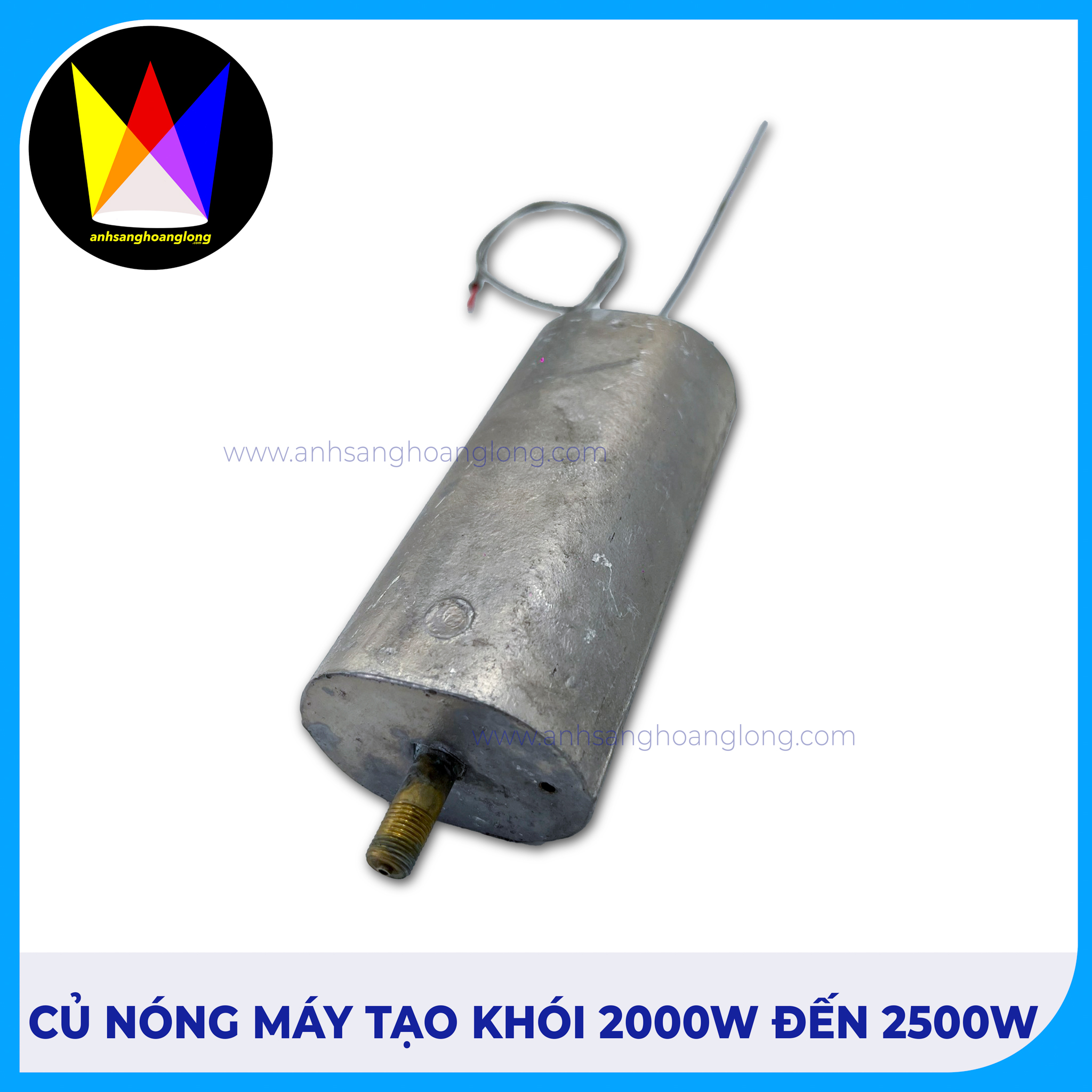 Củ Nóng 2000W đến 2500W – Phụ Kiện Thay Thế Cho Máy Phun Khói Sân Khấu