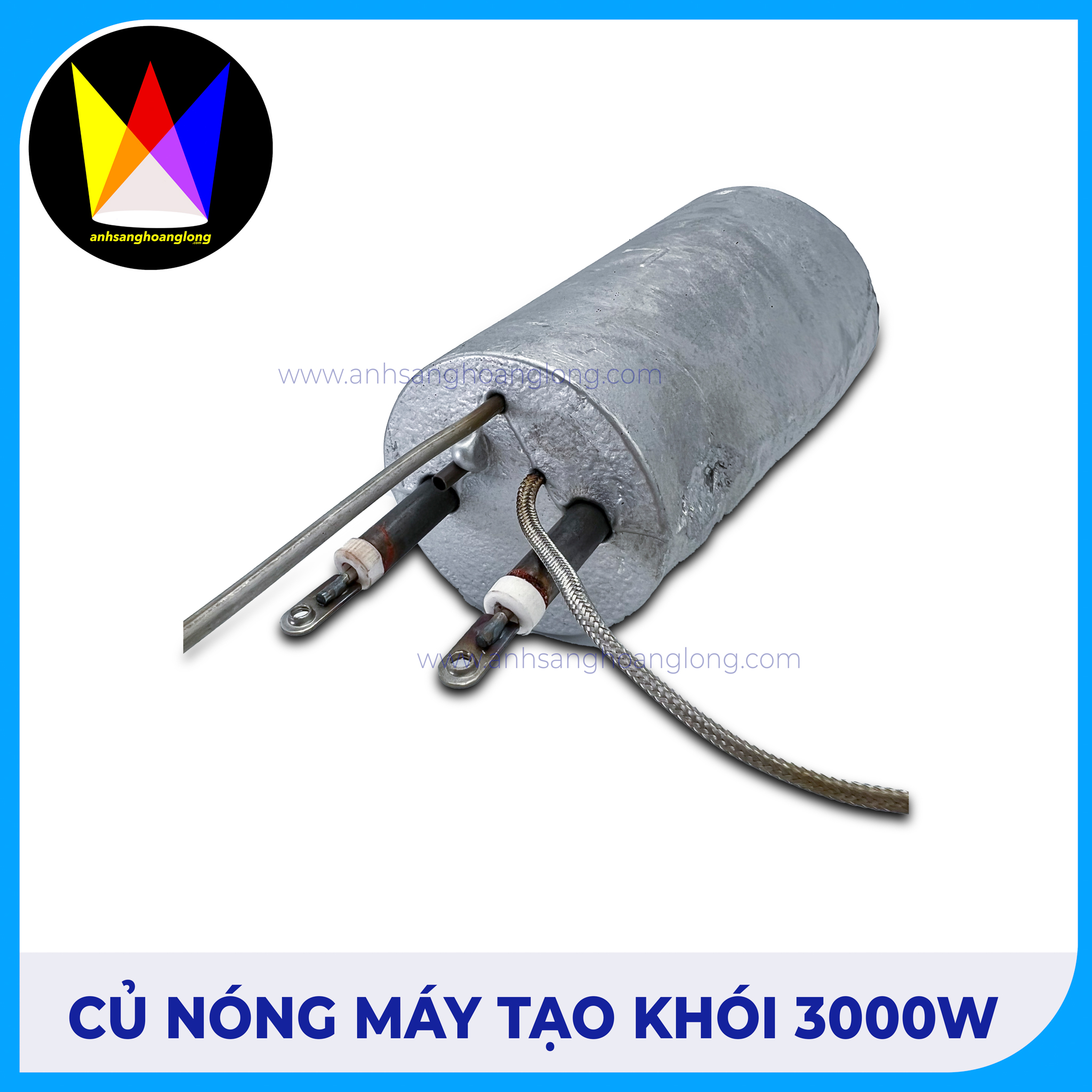 Củ Nóng 3000W – Phụ Kiện Thay Thế Cho Máy Phun Khói Sân Khấu