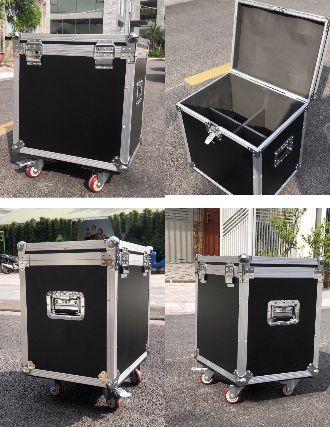 Tủ Đựng Moving 120w 4 Đèn Gỗ 