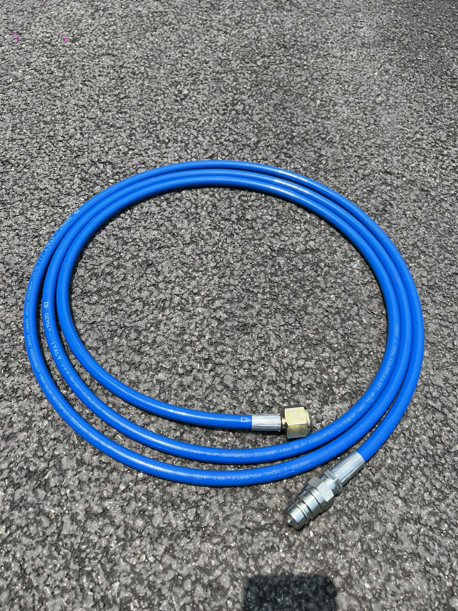 Dây Dẫn Khí Dài 2m Loại Một Đầu Vào Bình Khí Co2 Da Đầu Nối Nhanh Vào Máy Co2