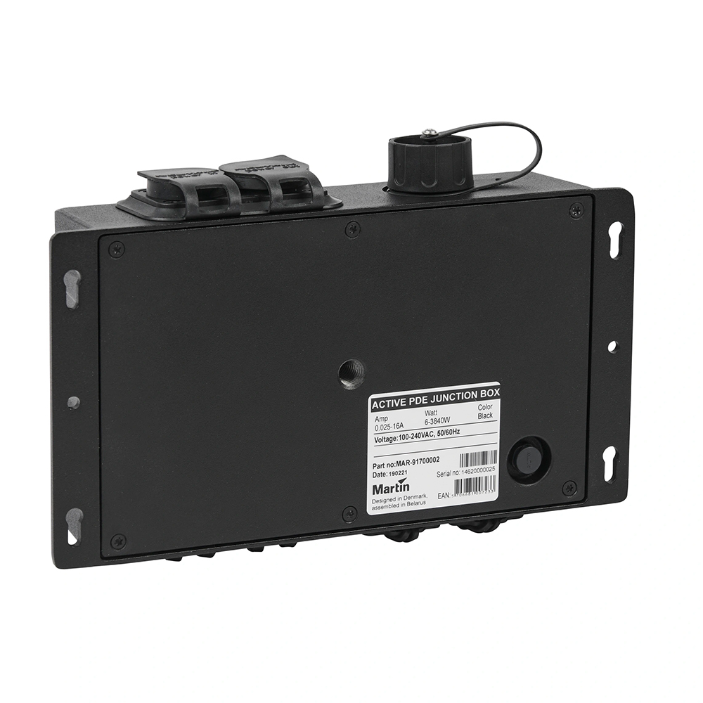 Đầu vào nguồn và dữ liệu cho hệ thống cám PDE Junction Box Active - Martin