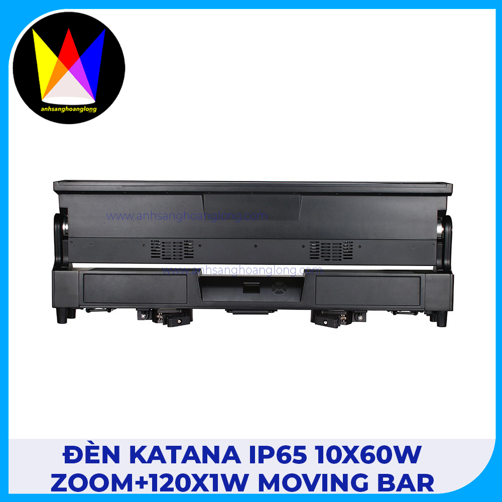 Đèn Katana IP65 10x60W Zoom+120x1W Moving Bar