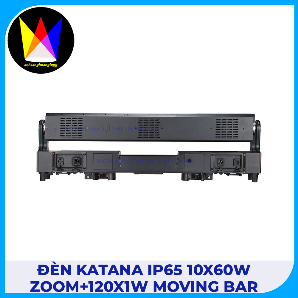 Đèn Katana IP65 10x60W Zoom+120x1W Moving Bar