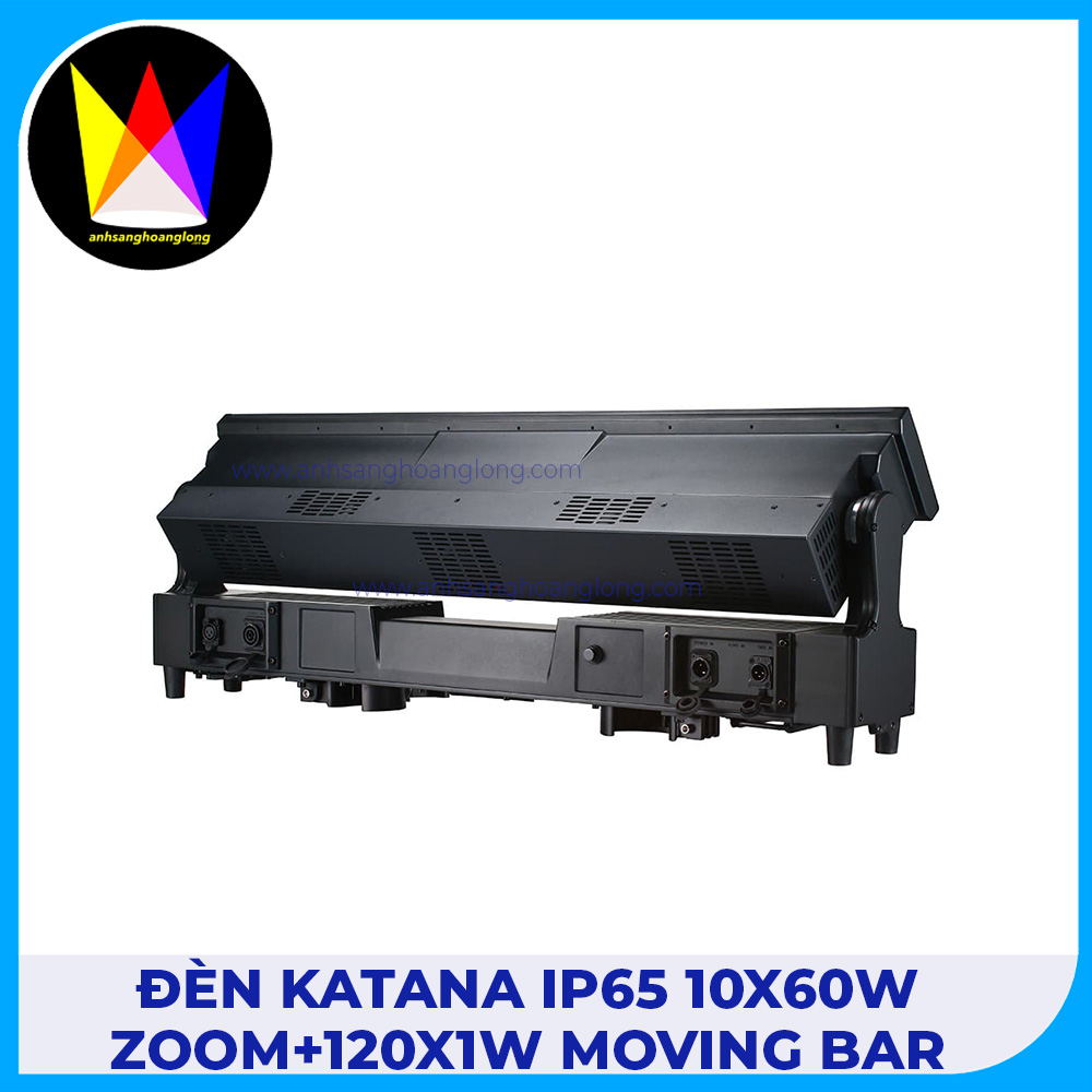 Đèn Katana IP65 10x60W Zoom+120x1W Moving Bar