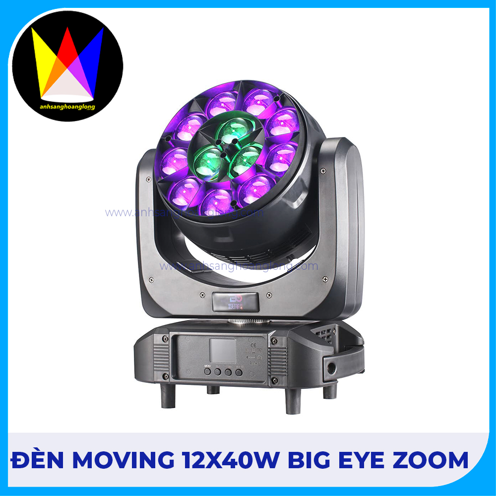 Đèn Moving 12x40W Big Eye Zoom
