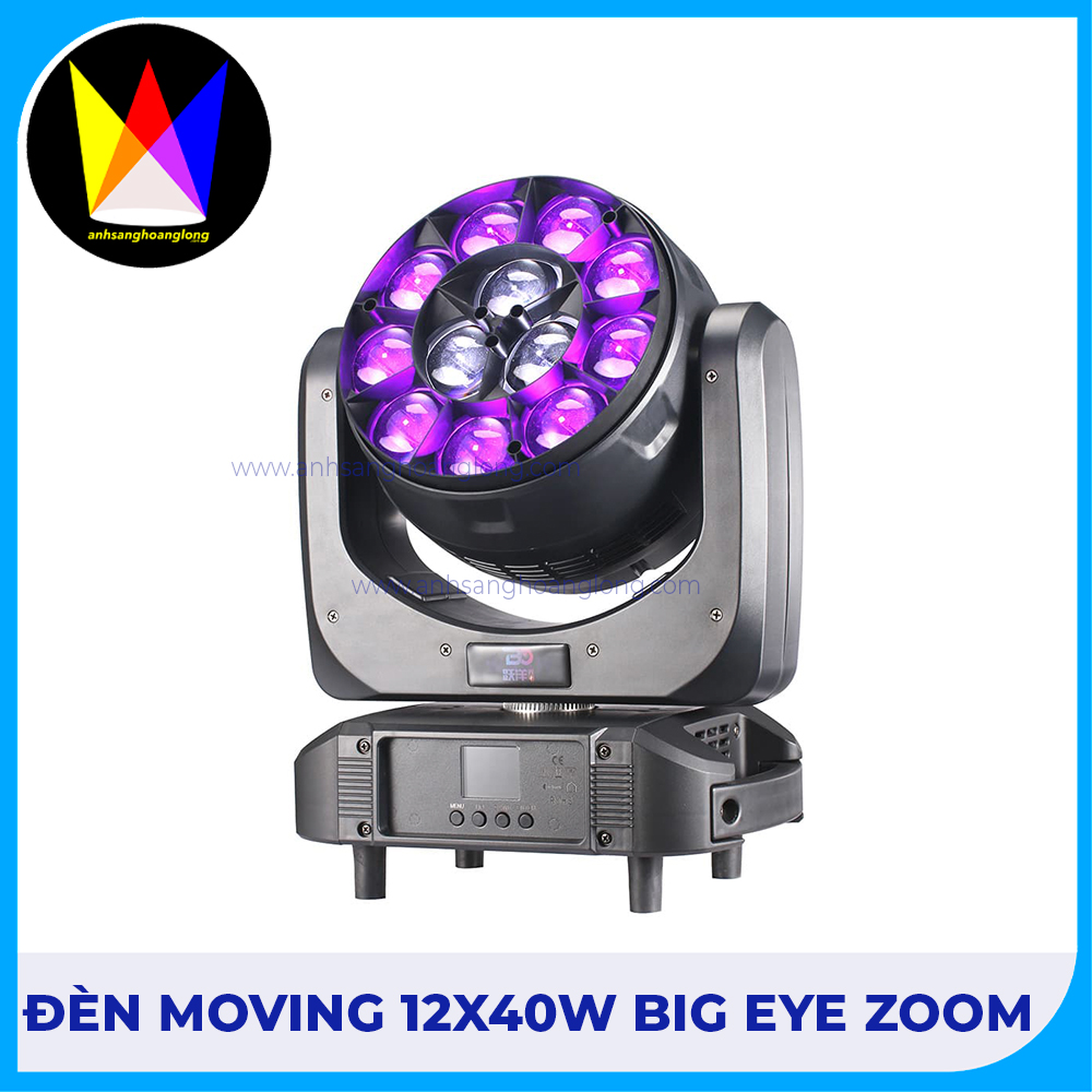 Đèn Moving 12x40W Big Eye Zoom