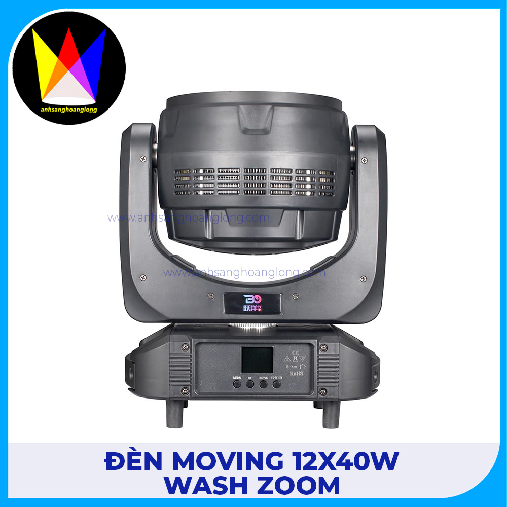 Đèn Moving 12x40W WASH Zoom