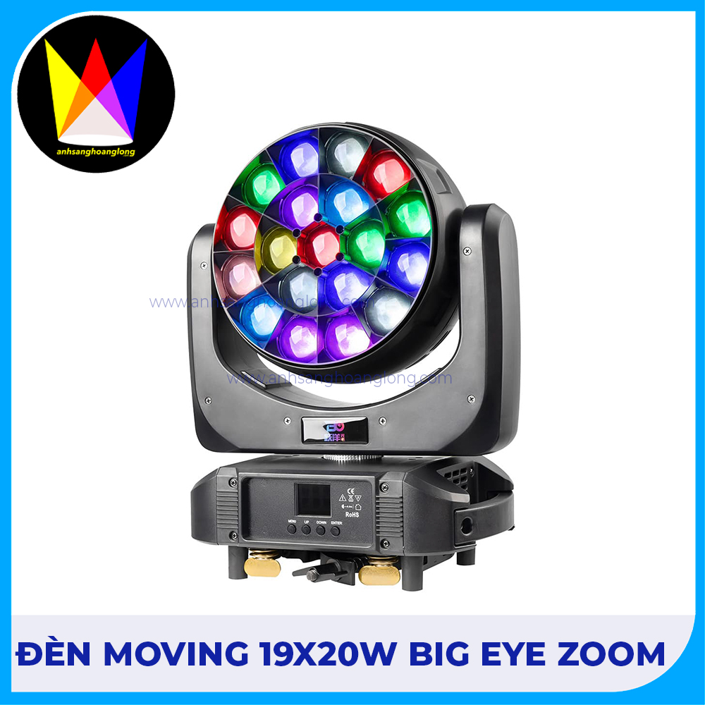 Đèn Moving 19x20W Big Eye Zoom