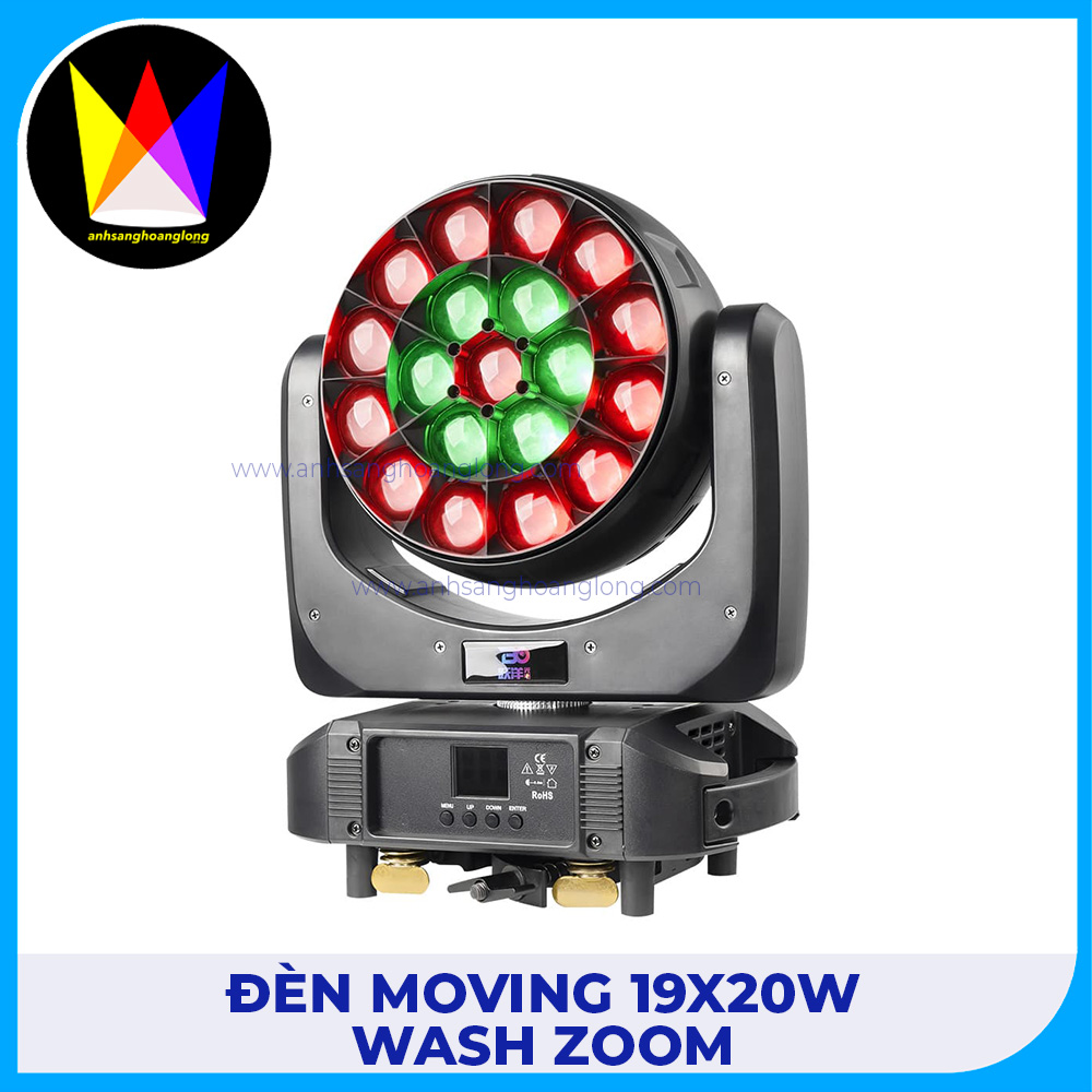 Đèn Moving 19x20W WASH Zoom