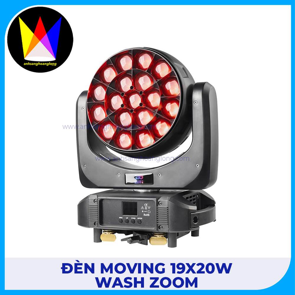Đèn Moving 19x20W WASH Zoom