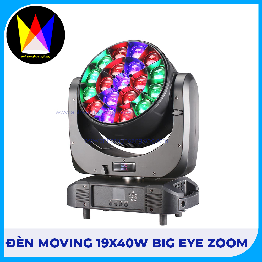 Đèn Moving 19x40W Big Eye Zoom