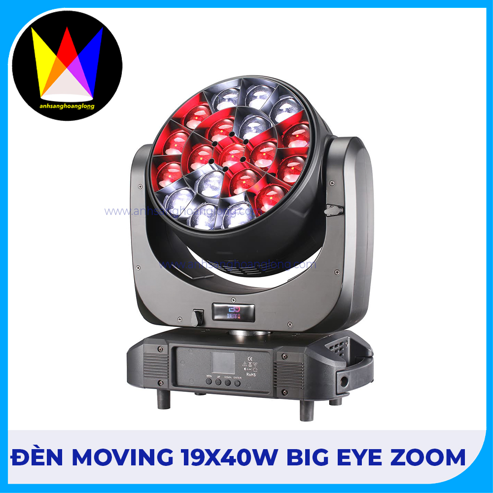 Đèn Moving 19x40W Big Eye Zoom