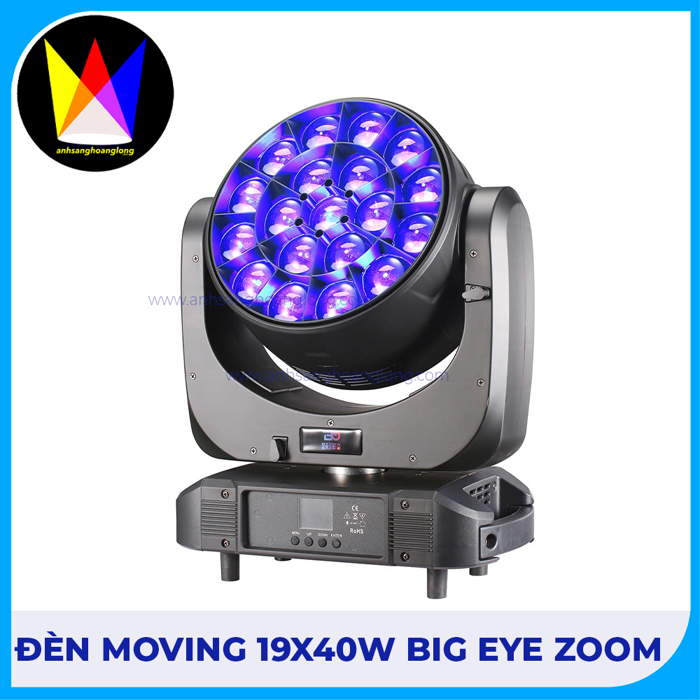 Đèn Moving 19x40W Big Eye Zoom