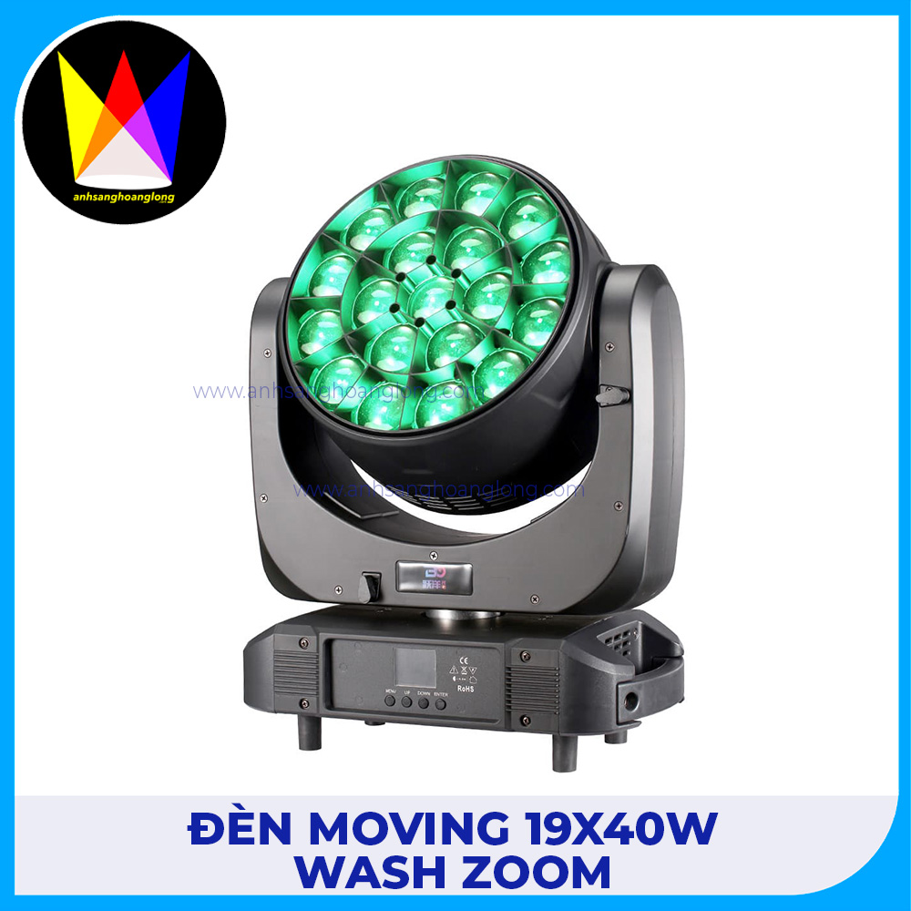 Đèn Moving 19x40W WASH Zoom