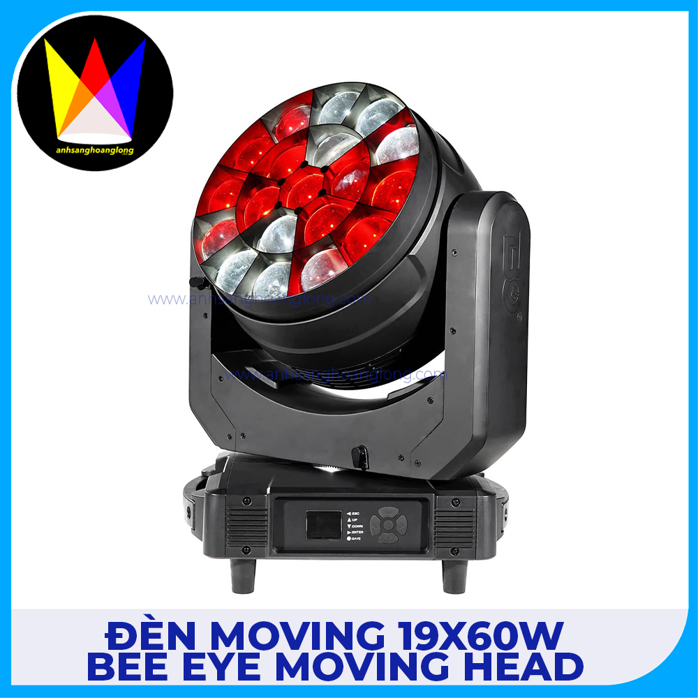 Đèn Moving 19x60W Bee Eye Moving Head